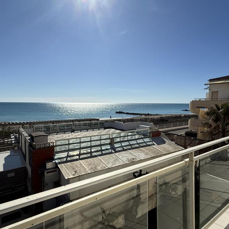 La Tour de la Mer - Vue Mer avec accès Plage direct - 150m2 - Clim - Parking privé - Appartement - 44
