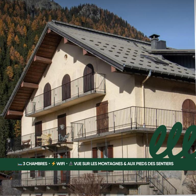 Appartement T4 spacieux avec balcon aux pieds des sentiers avec vue sur les montagnes - Jusqu'à 8 personnes - Apartment mit 3 Schlafzimmern und Bergblick - 73