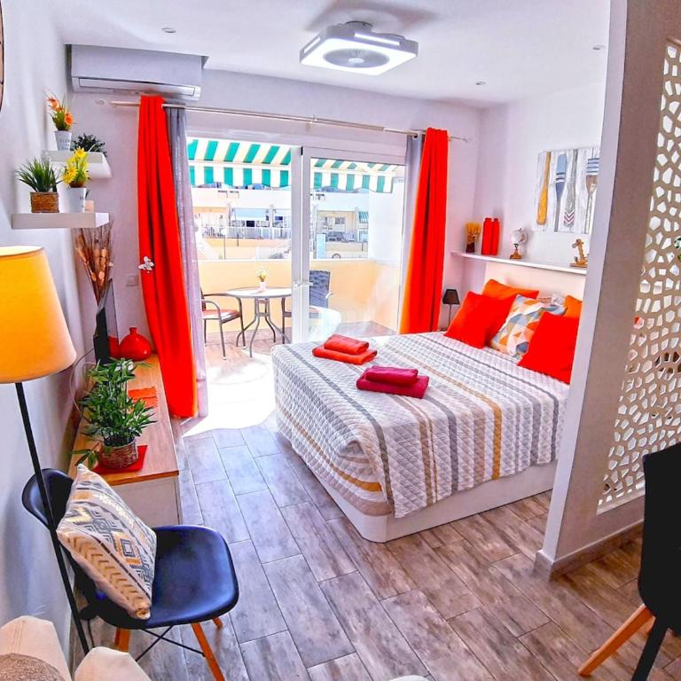 Costa Adeje - Wonderful studio - AirCon - Apartamento Estudio - 1 cama doble - 99