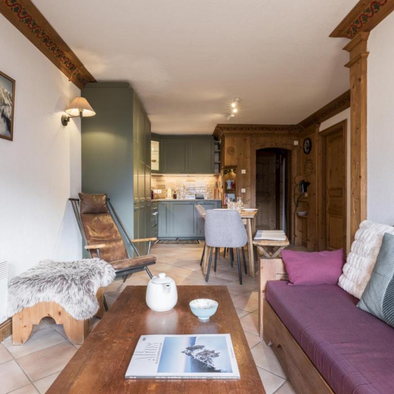 Le Cristal MT10 - Central Apartment - Close to ski lift - FreeParking & Pool - Appartement 2 Chambres avec Balcon - 1