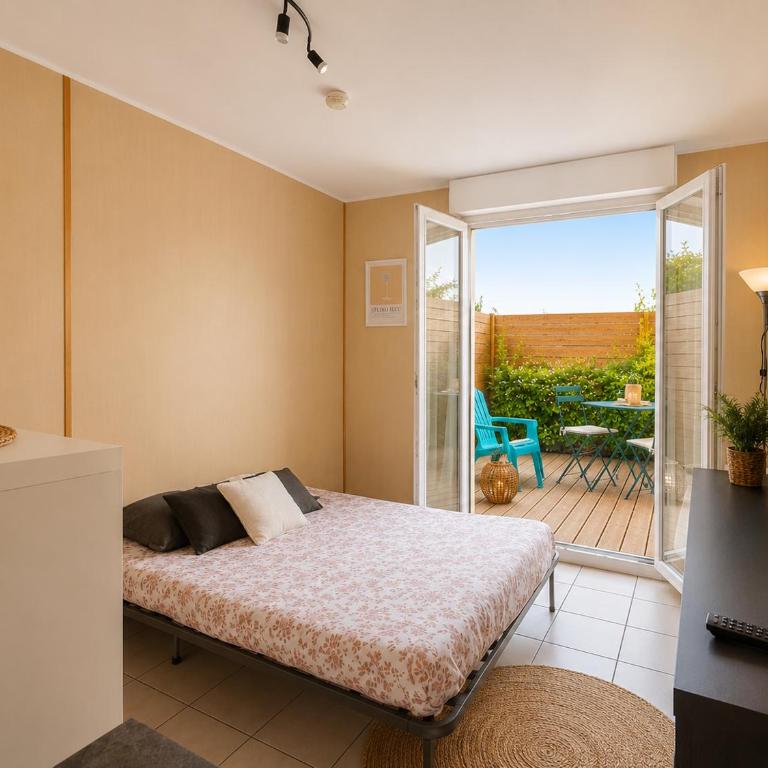 Appartement entier en centre-ville avec terrasse - Studio avec Terrasse - 4