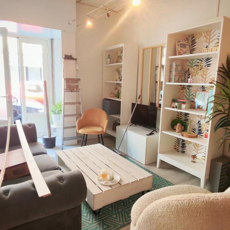 New! Cosy Plume Art- T3 - Centre ville - Quartier Halles de Pau - Appartement 3 Chambres Deluxe - 11