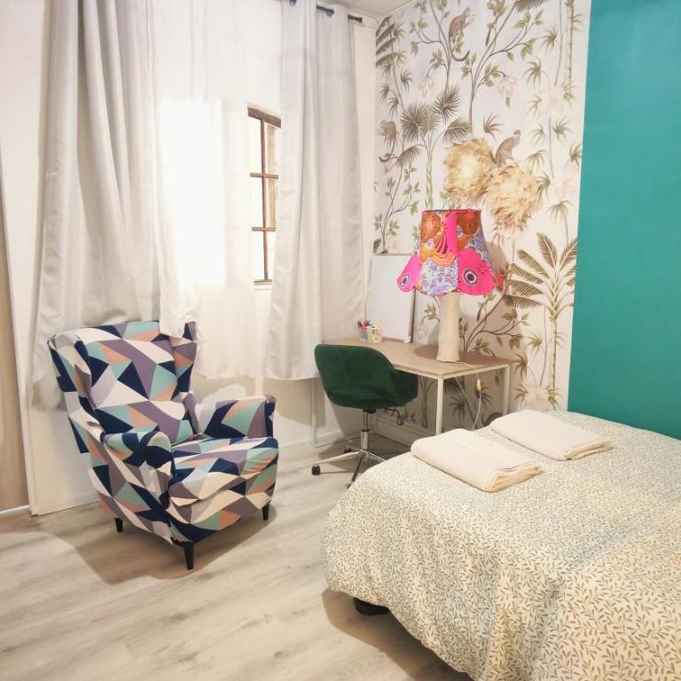 New! Cosy Plume Art- T3 - Centre ville - Quartier Halles de Pau - Appartement 3 Chambres Deluxe - 20