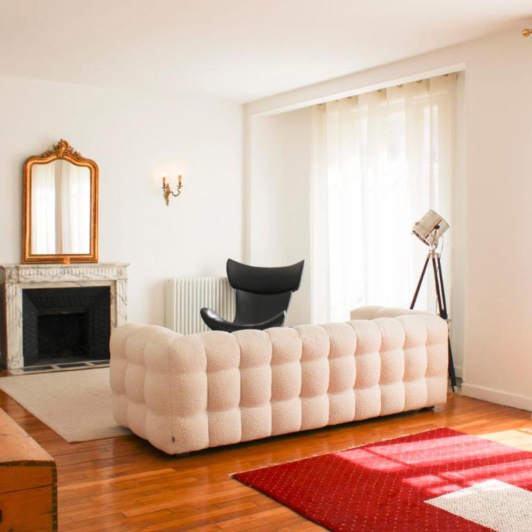80 m Paris 16 Air-Conditioned Bedroom - Apartamento - 13