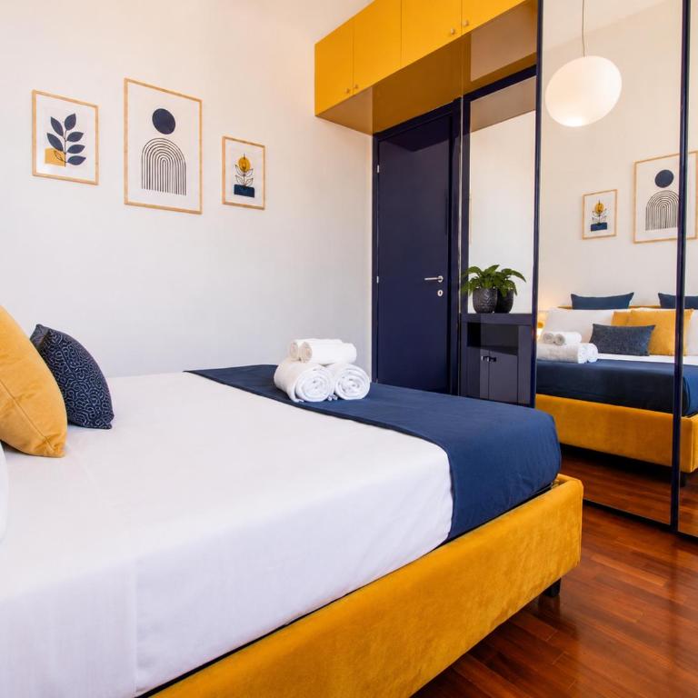Central Station 5 min - Double bed Caiazzo 4 guests Wifi - Appartamento con 1 Camera da Letto - 9