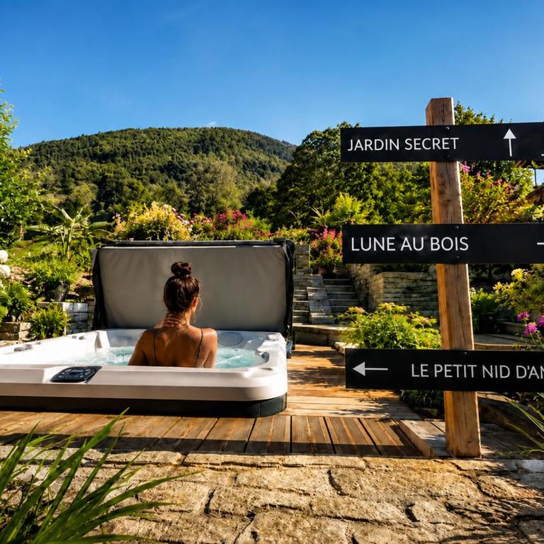 Micro-lodge, Le Petit Nid d'Amour - Kleines Chalet - 5