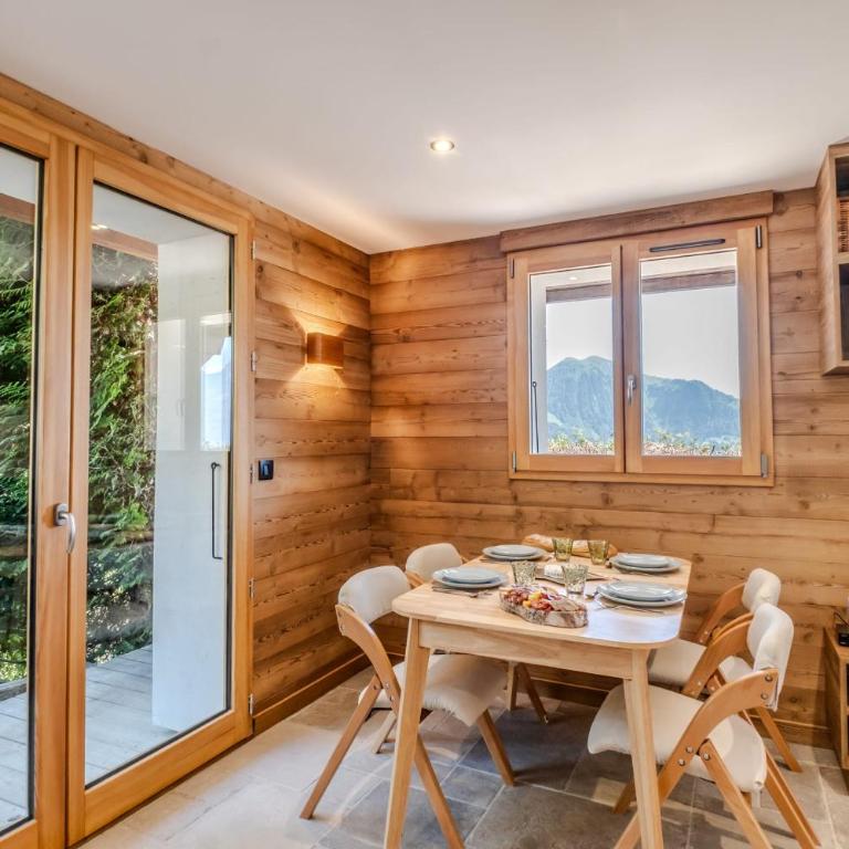 Slow Chalet Archange Authentique Familial vue montagne 5 min des pistes - Chalet - 9