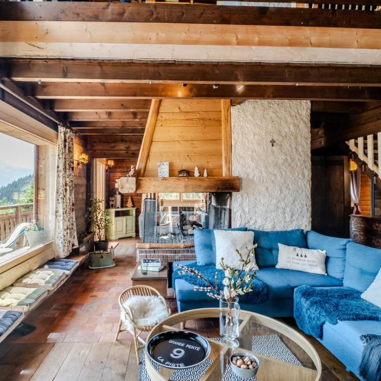 Slow Chalet Archange Authentique Familial vue montagne 5 min des pistes - Chalet - 11