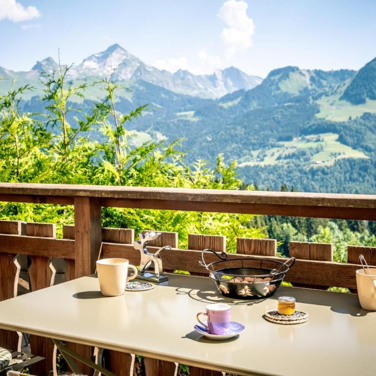 Slow Chalet Archange Authentique Familial vue montagne 5 min des pistes - Chalet - 15
