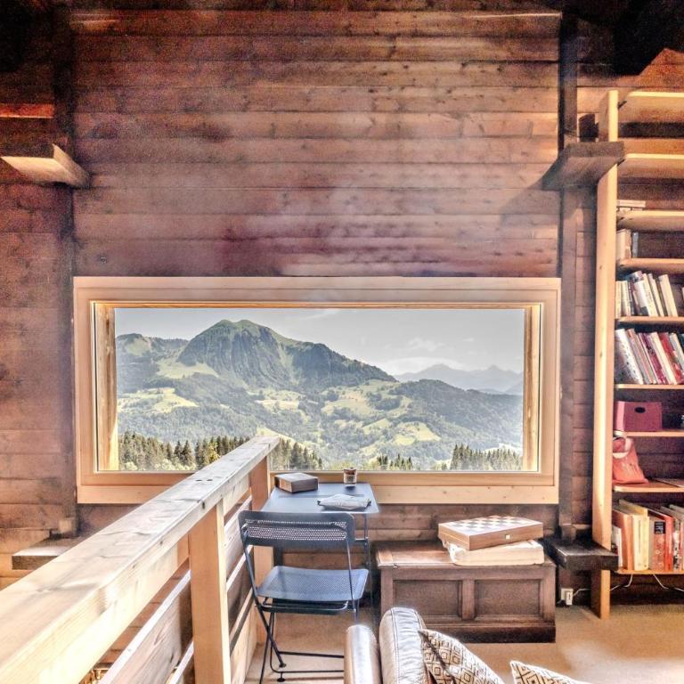 Slow Chalet Archange Authentique Familial vue montagne 5 min des pistes - Chalet - 16