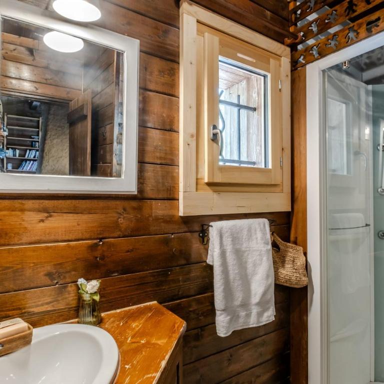 Slow Chalet Archange Authentique Familial vue montagne 5 min des pistes - Chalet - 20
