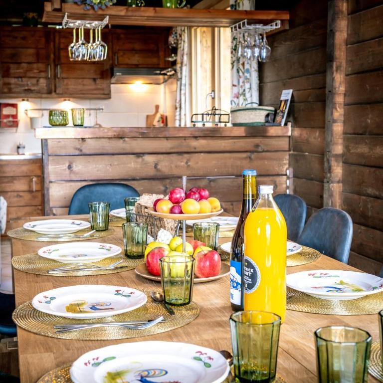 Slow Chalet Archange Authentique Familial vue montagne 5 min des pistes - Chalet - 28
