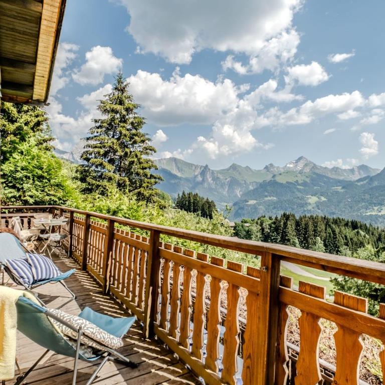Slow Chalet Archange Authentique Familial vue montagne 5 min des pistes - Chalet - 31