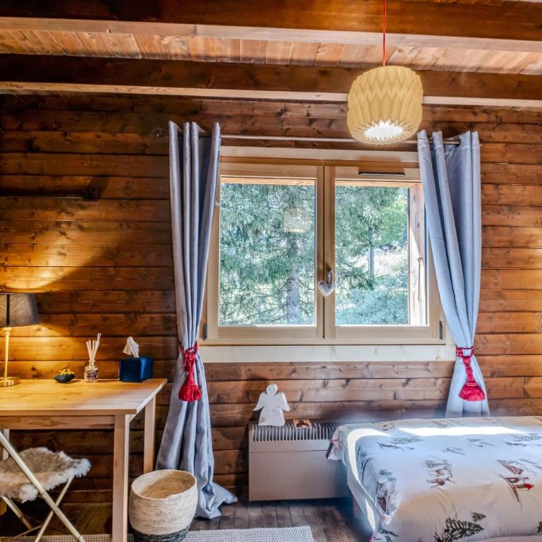 Slow Chalet Archange Authentique Familial vue montagne 5 min des pistes - Chalet - 35