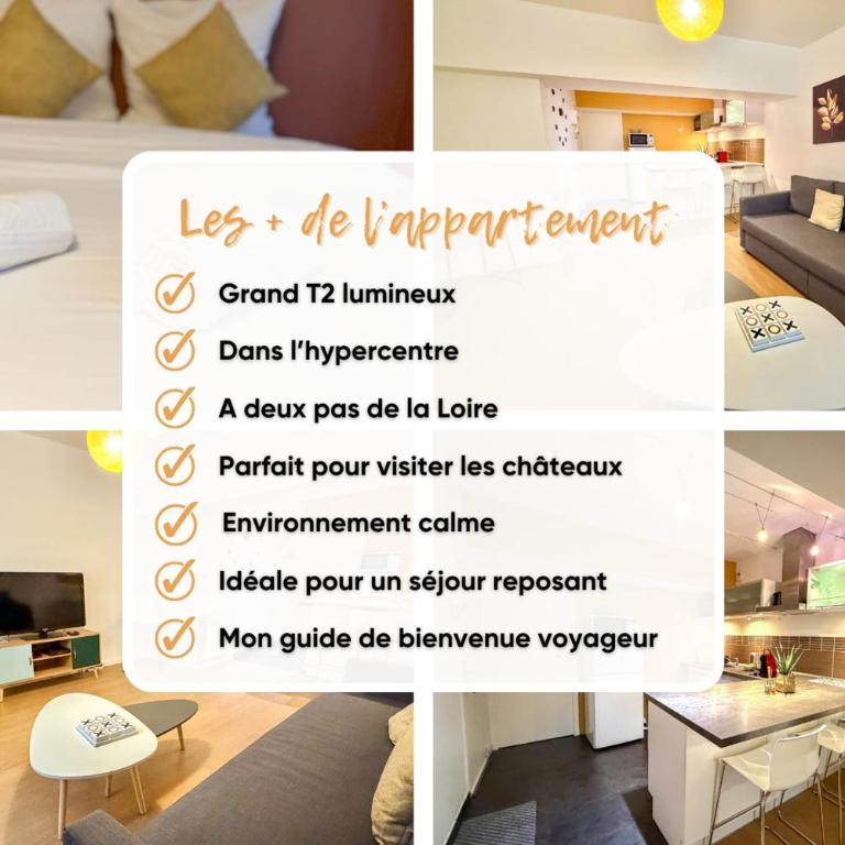 Le Pierre Percée Appartement cosy au cœur dOrléans - Appartement - 18