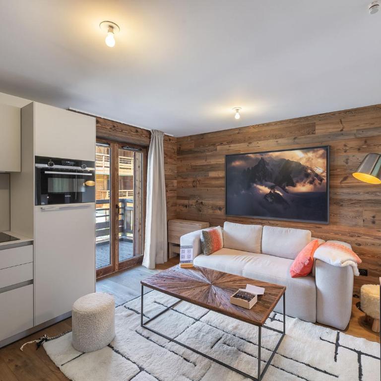 Coquet Appartement à Megève - 3 Pers, Proche Télécabine avec Espace Bien-Être - FR-1-569-80 - Apartamento - 1