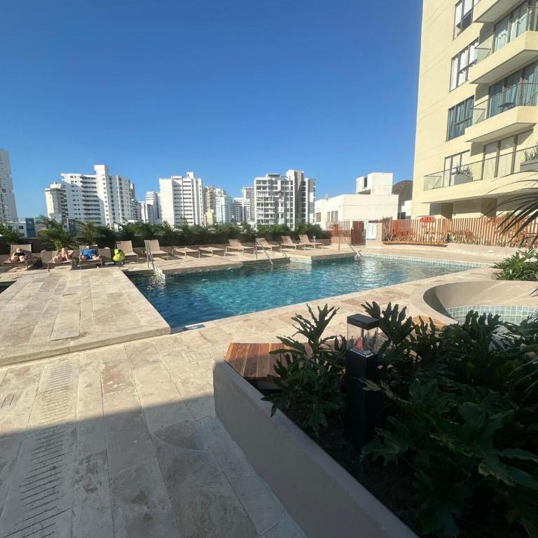 apartamento de lujo con piscina, jacuzzi en el rodadero - Apartamento de 2 dormitorios - 8