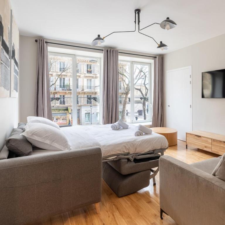 Beautiful & Modern 1BD Flat near Montmartre - Appartement - 12