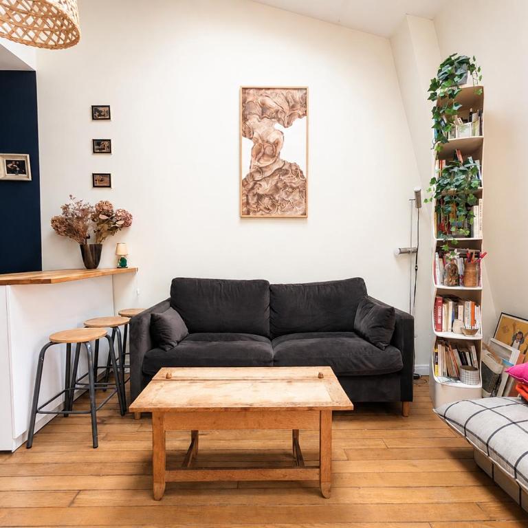 Paisible, charmant et central Montmartre - 4 pers - Appartement 2 Chambres - 24