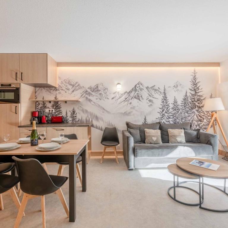 Bel appartement Chamonix, 4 pers, parking - FR-1-343-155 - Appartamento - 12
