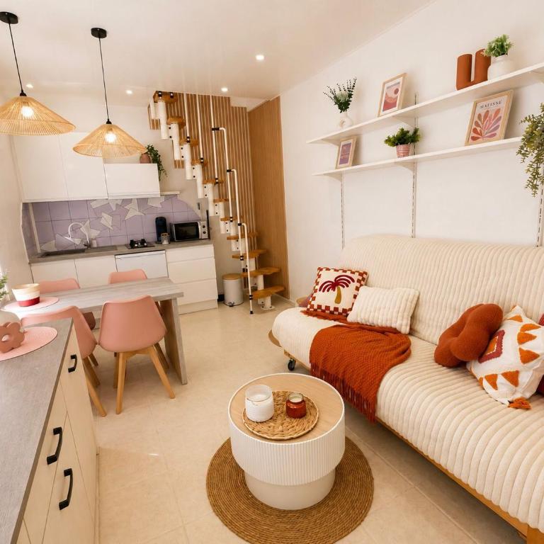 Sunset Duplex - Terrasse au calme - Plages 800m - Appartement 1 Chambre - 3