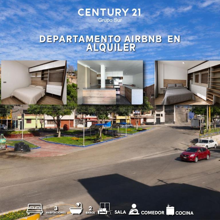 Departamento Amoblado 3 Habitaciones - Moquegua - Apartment with City View - 2