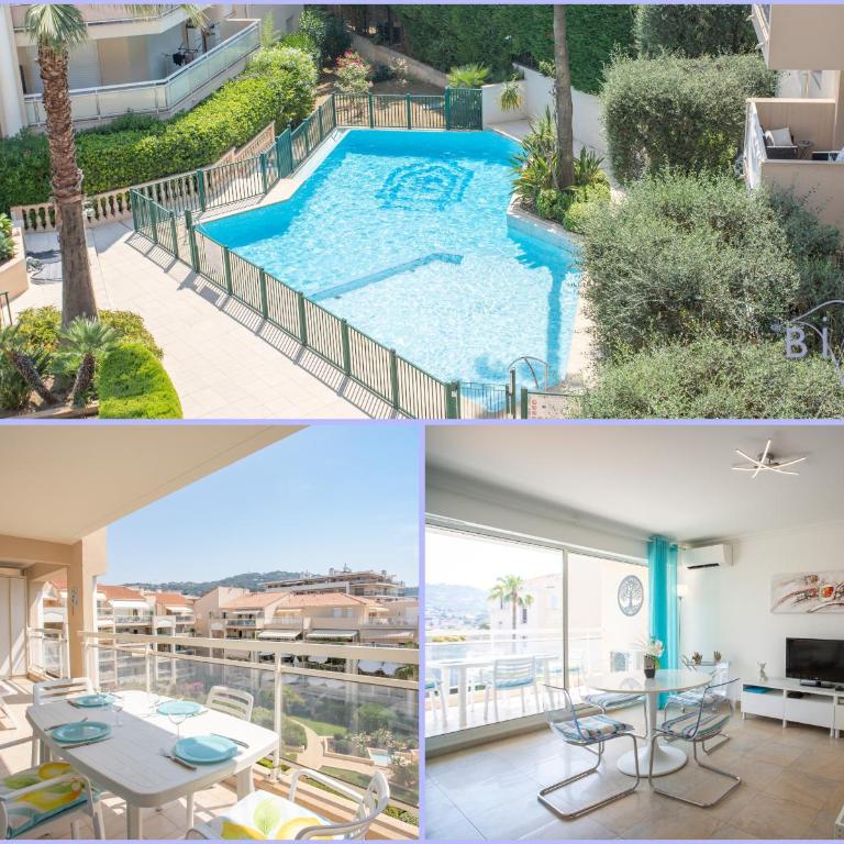 Elegant 2P avec piscine, garage et AC - Appartement - 24