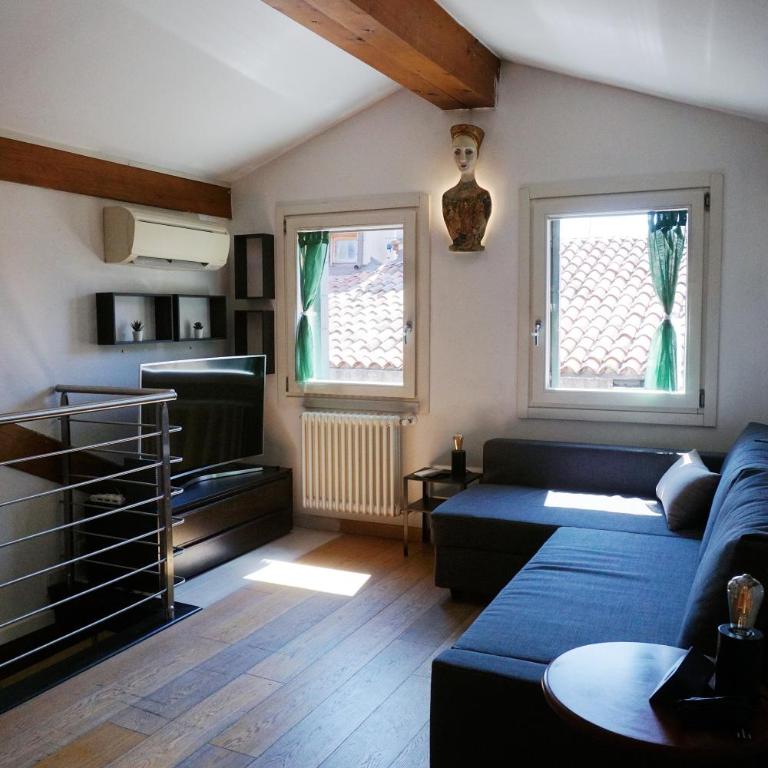 Ca Sabrina - Terrace overlooking the rooftops of Venice - Apartment mit 2 Schlafzimmern - 14