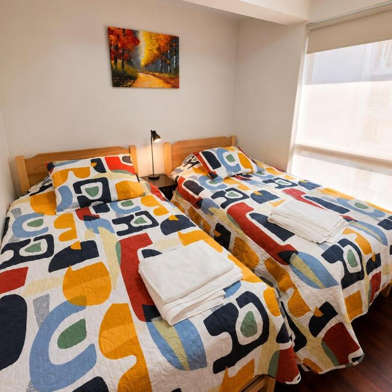 Modern 2 Bedroom, 2 Bathroom, Fully Equipped Downtown Santiago - Two-Bedroom Apartment - 7