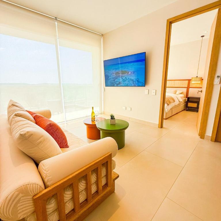 Baia Kristal Cartagena - Crystal Lagoon Apartment - One-Bedroom Apartment - 15