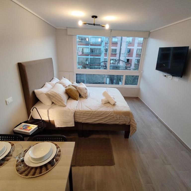 Movistar Arena Metro Parque O'Higgins 2 personas D427 - One-Bedroom Apartment - 28