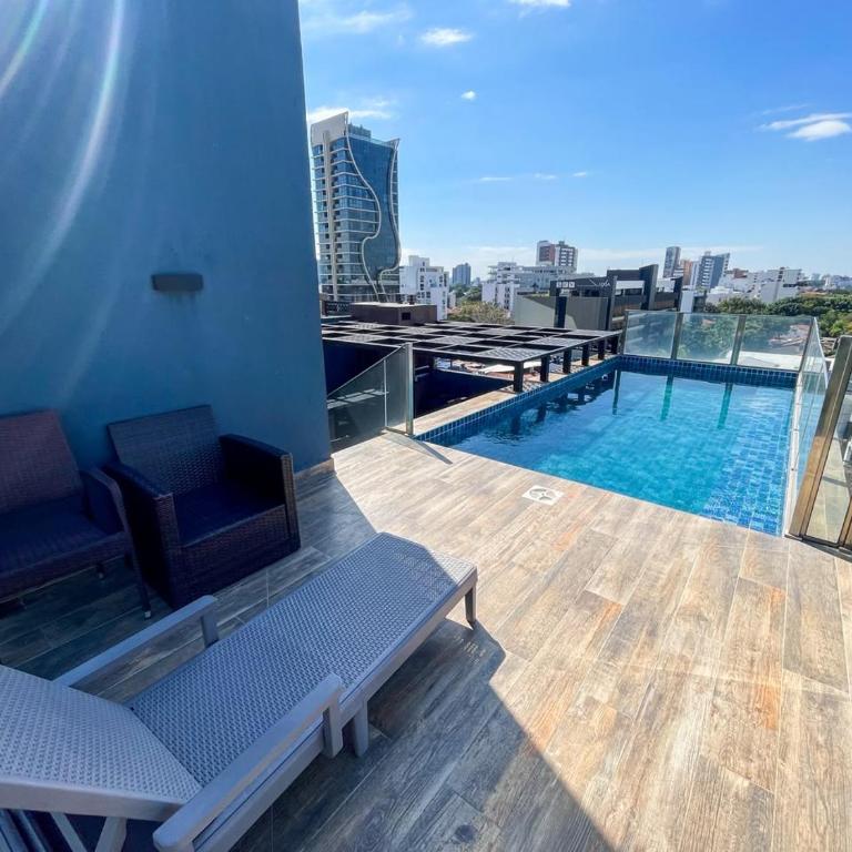 Equipetrol Suite Pool & Views - One-Bedroom Apartment - 16
