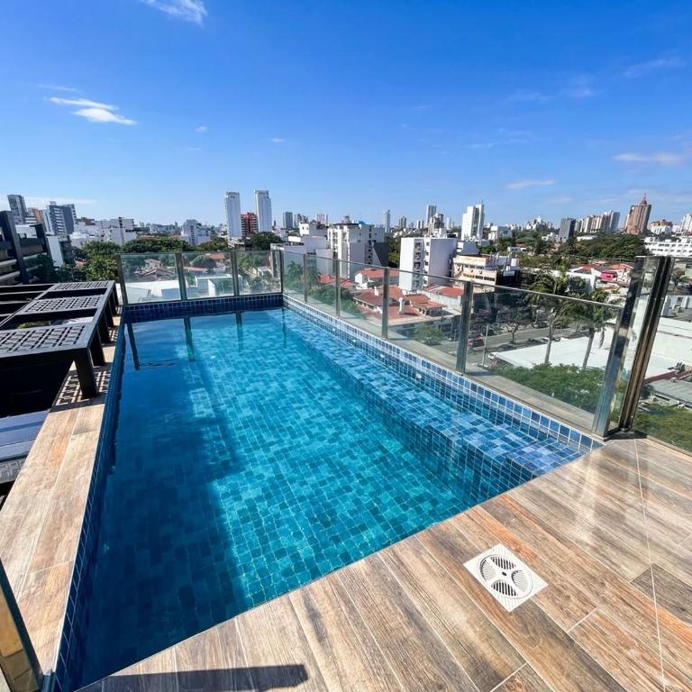 Equipetrol Suite Pool & Views - One-Bedroom Apartment - 17