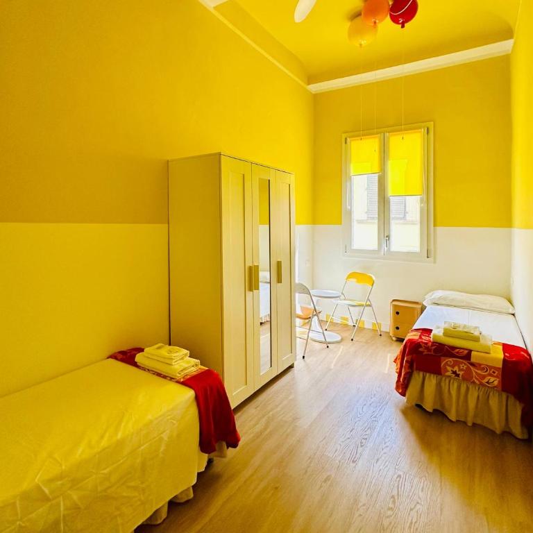 Playful twin room with en suite bathroom - ColivingFlorence VdM - Appartamento con 1 Camera da Letto - 1