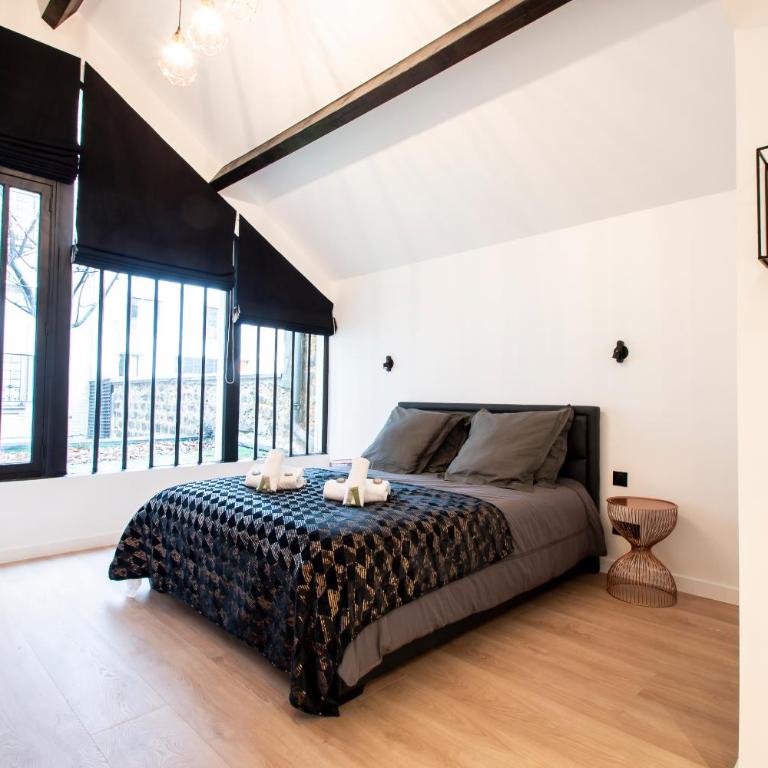 Relax in a Townhouse in Paris l 16th District - Appartement 2 Chambres - 44