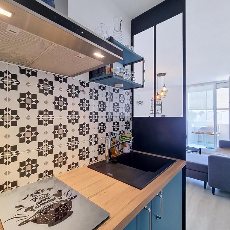 Cap Océan, Parking privé, Plage & commerces à pied - Appartement 1 Chambre - 4