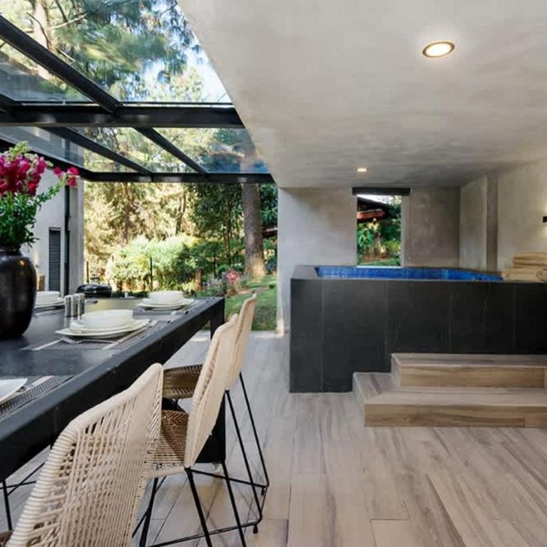 Magnifica Casa Terraza Jacuzzi y Vista al Bosque - Ferienhaus - 7