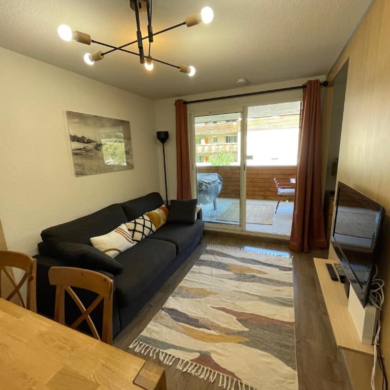 Cozy apartment with direct access to slopes, parking, large terrace, pool and hammam - Appartement 2 Chambres - 1