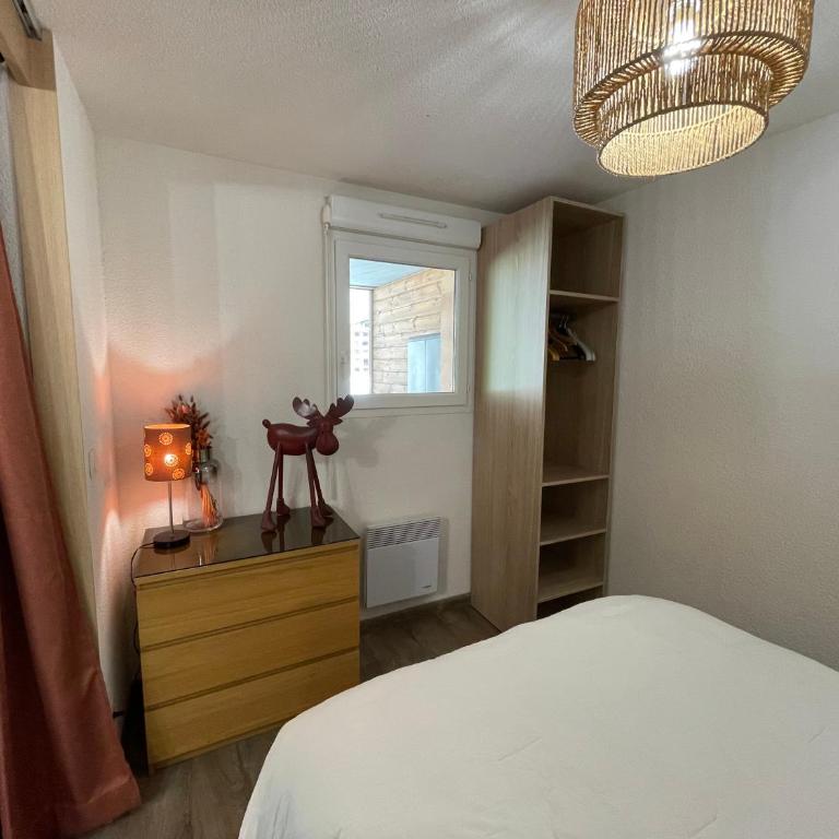 Cozy apartment with direct access to slopes, parking, large terrace, pool and hammam - Appartement 2 Chambres - 7