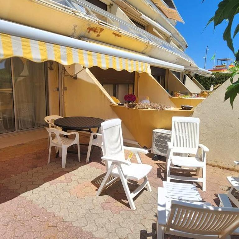 308 Héliopolis C studio 2 4 Pers très grande terrasse à 2 pas de la plage - Appartamento - Piano Terra - 1