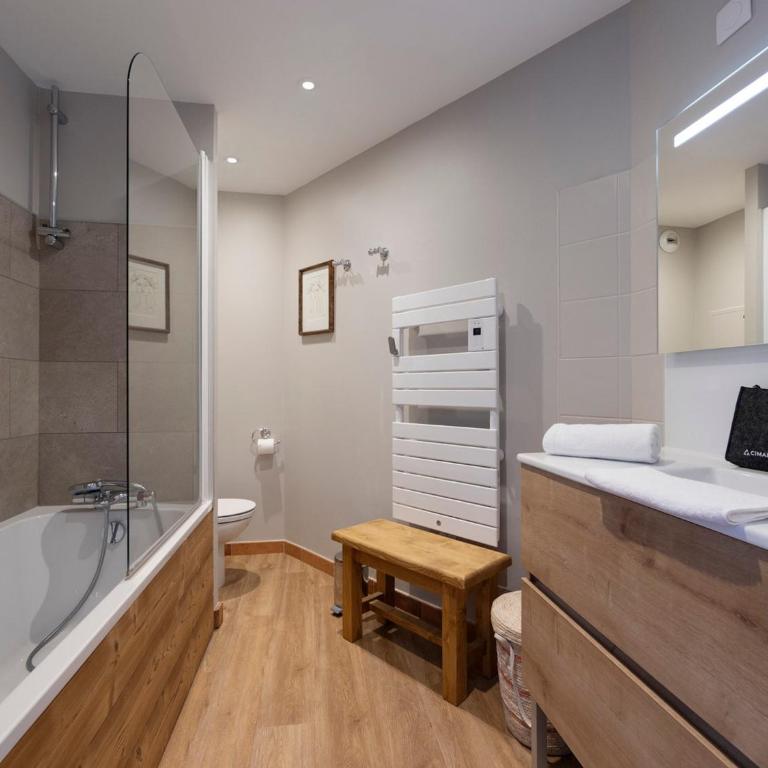Appartement skis aux pieds, 2 chambres, centre Arc 1950 - Two-Bedroom Apartment - 12