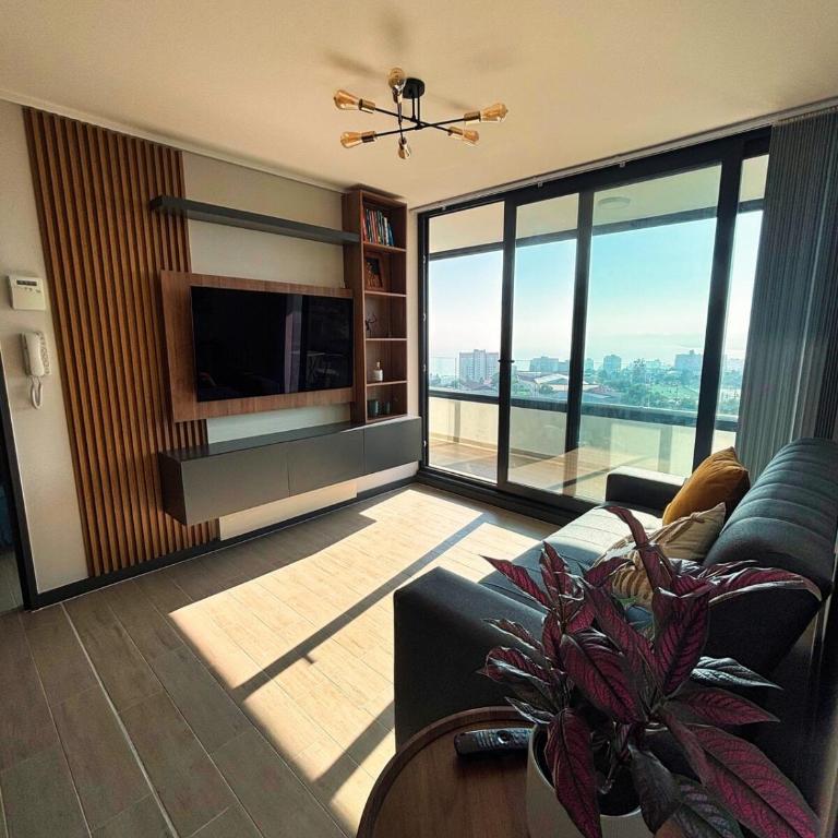 Depto NUEVO en Recreo Vista al Mar ámplia Terraza - Apartamento de 2 dormitorios - 1