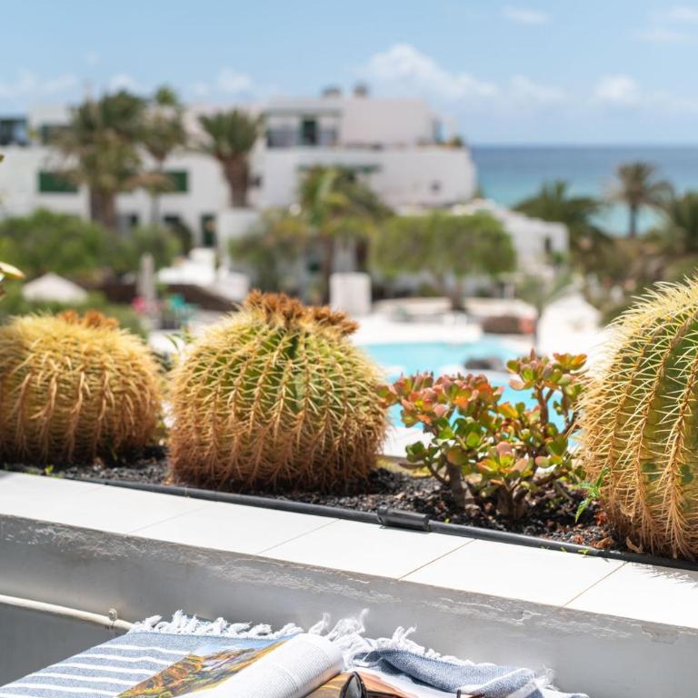 House of the Horizon Playa Las Cucharas VV penthouse with sea & pool view AIRCON - Apartment mit 2 Schlafzimmern, einem Balkon und Meerblick - 22