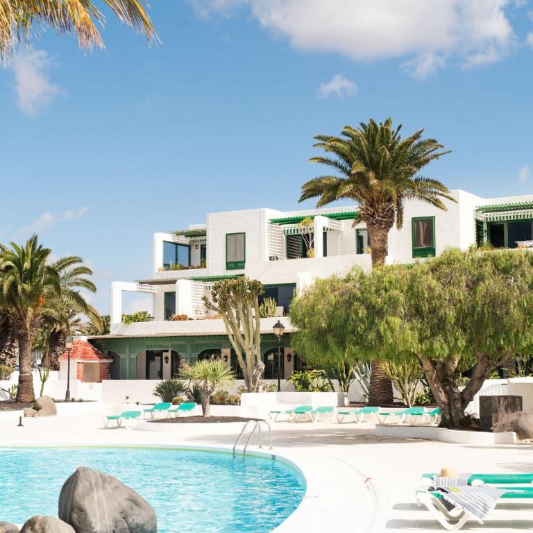 House of the Horizon Playa Las Cucharas VV penthouse with sea & pool view AIRCON - Apartment mit 2 Schlafzimmern, einem Balkon und Meerblick - 31