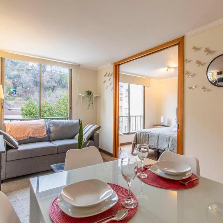 Depamento Pedro, hermoso en gran barrio Lastarria - Two-Bedroom Apartment - 3