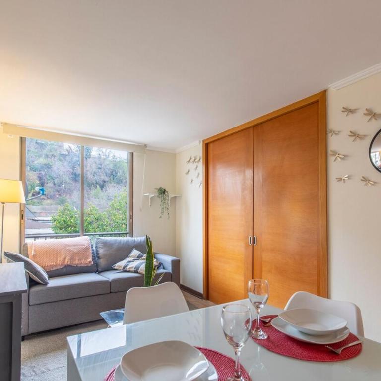 Depamento Pedro, hermoso en gran barrio Lastarria - Two-Bedroom Apartment - 10