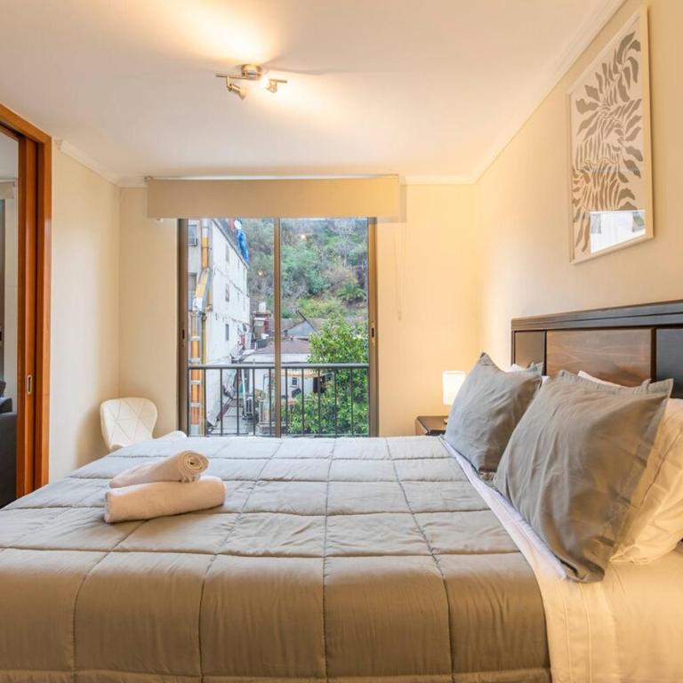 Depamento Pedro, hermoso en gran barrio Lastarria - Two-Bedroom Apartment - 18