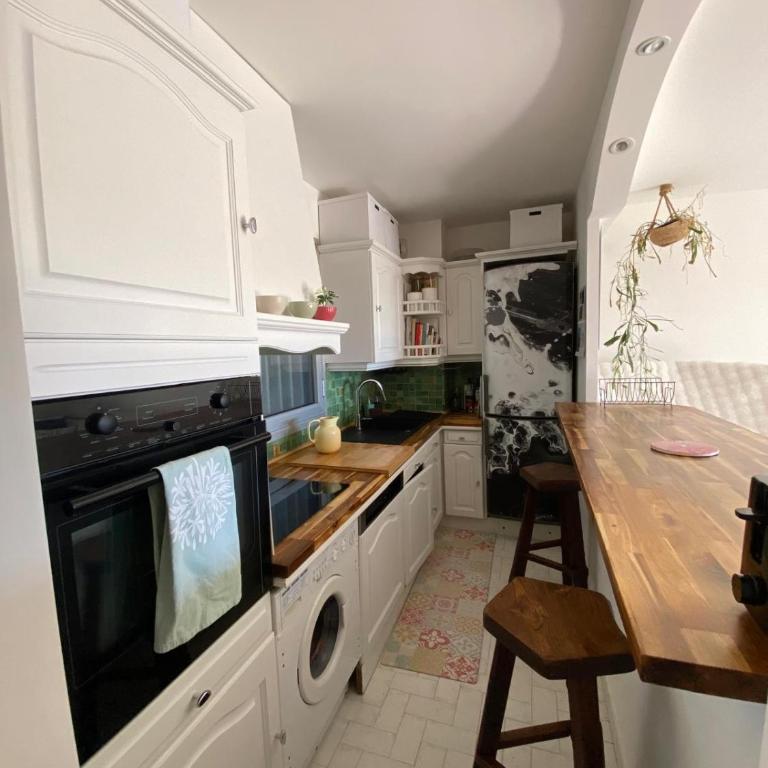 Cocon élégant avec balcon ensoleillé proche mer - Appartement 1 Chambre - 5