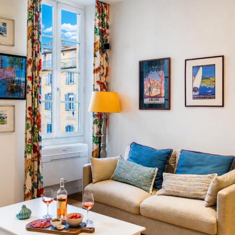 "Le Rossetti" by EnjoyNice, for foodies and art lovers in Old Nice, with air conditioning - Appartement 2 Chambres - 4