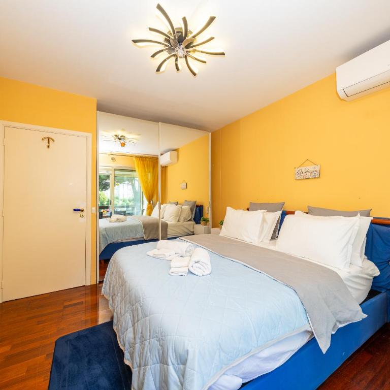 LUXURY Cannes ,2P neuf climatisé, Terrasse exceptionnelle ,parking, croisette - Appartement 1 Chambre avec Terrasse - 8